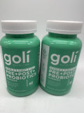 (2) New Goli Nutrition 3-in-1 Pre + Post + Probiotics Immune Gut 60 Gummies 9/25