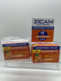 (2) Zicam Cold Remedy Flu Zinc Rapidmelts Citrus 25 Count 3/27 COMBINESHIP