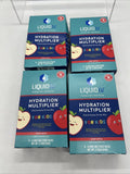 (4) Liquid I.V. Hydration Multiplier Electrolyte Drink Mix Kids Crisp Apple 8ct