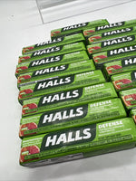 (17) HALLS Defense Assorted Citrus Vitamin C Drops Pocket Packs 9 Drops 153total