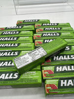 (17) HALLS Defense Assorted Citrus Vitamin C Drops Pocket Packs 9 Drops 153total