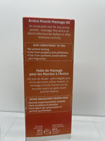 Welda Arnica Massage Oil Rosemary & Lavender Soothes Warming Effect 3.4oz
