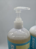 (3) Bliss Soapy Suds Body Wash Lemon & Sage 17oz Gentle Hydrating BROKEN PUMP