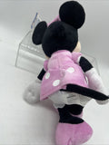 Disney Junior Minnie Mouse 11" Plush Stuffed Animal Character Doll Pink Polkadot