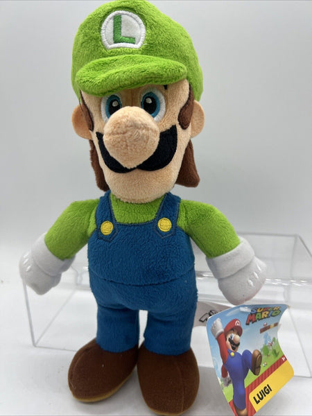NEW Super Mario Luigi Plush World of Nintendo Stuffed Collectible Toy W/tags 9"