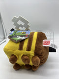 Mojang Minecraft Bee Plush Pillow Buddy 7” Stuffed Animal 2021 Jinx Bumble