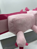 Minecraft Axolotl Plush Mojang Mattel 9” Stuffed Animal Caves and Cliffs Toy