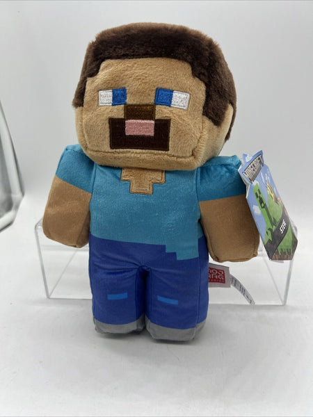 Mojang Minecraft Steve Plush Pillow Buddy 9” Stuffed Animal 2021 Toy