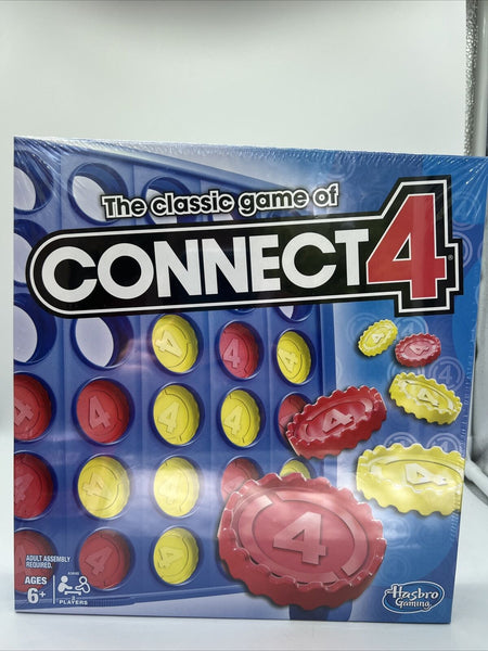The Classic Game of Connect 4 Hasbro Gaming SEALED Family Kid Holiday Party