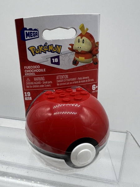 Mega Construx Pokemon FUECOCO Buildable Action Figure 19 pcs Toy Poke Ball