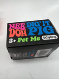 Green Blue Dig It PIG Nee-Doh Sensory Squish Stress Relief Ball Toy COMBINESHIP