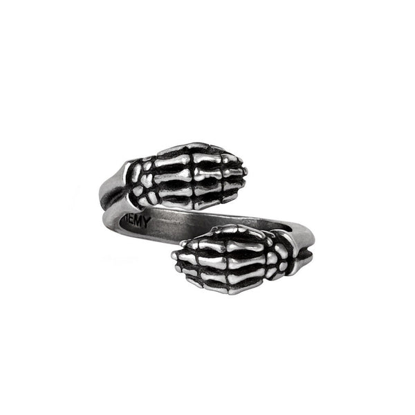 Alchemy Gothic R243 Last Embrace Ring Eternal Love Memory