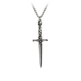 Alchemy Gothic P780  Hand Of Macbeth Dagger Pendant  Necklace