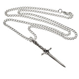 Alchemy Gothic P780  Hand Of Macbeth Dagger Pendant  Necklace