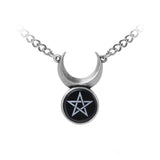 Alchemy P911 Sin-Horned God Pendant Necklace Gothic Pendant England Moon Star