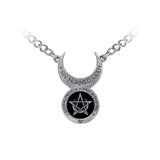 Alchemy P911 Sin-Horned God Pendant Necklace Gothic Pendant England Moon Star