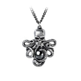 Alchemy England P888 Mammon of the Deep Pendant Necklace Gothic octopus Skull