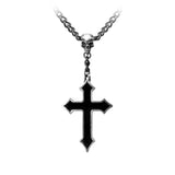 Alchemy England P618 Osbourne's Cross Pendant Necklace Skull Gothic ~IN HAND~