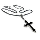 Alchemy England P618 Osbourne's Cross Pendant Necklace Skull Gothic ~IN HAND~