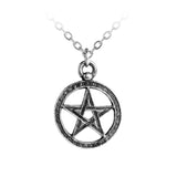 Alchemy Gothic P235  Dante's Hex  Pendant Necklace Medieval  Style Pentagon