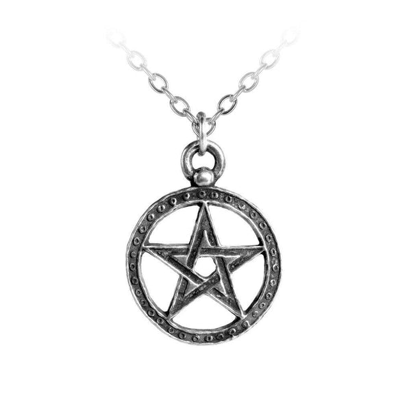 Alchemy Gothic P235  Dante's Hex  Pendant Necklace Medieval  Style Pentagon
