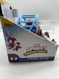 Marvel Spidey Amazing Friends Power Rollers Flips Car Spider-Man