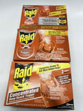 (3) Raid Max Fogger Defense System Insect Repellant 3pk Each COMBINESHIP