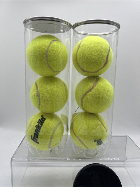 (2) Franklin Sports Practice Tennis Balls Can - 3pk