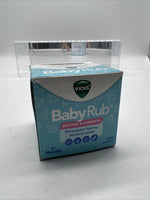 Vicks BabyRub  Soothing Rub for Baby 3 Months + Vapo 1.76 oz (50g) COMBINESHIP