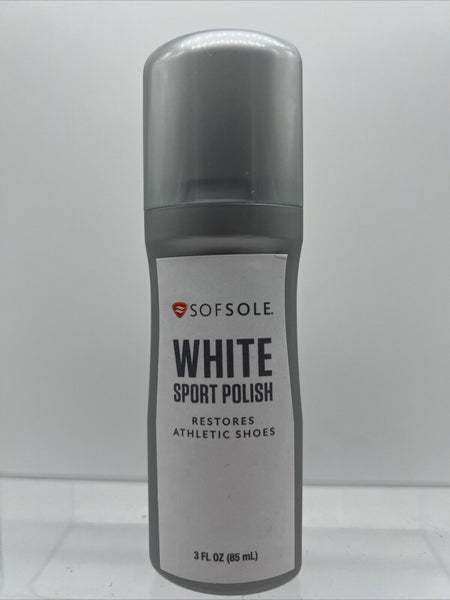 Sof Sole WHITE SPORT SHOE POLISH ATHLETIC Sneaker Cleaner Leather COMBINESHIP