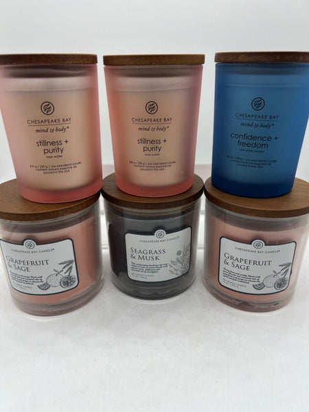 Chesapeake Bay  Candle Jar Candle U CHOOSE Scent BuyMoreSave&CombineShipping