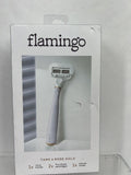 Flamingo Rose Gold S 5-blade Razor & Replacement Cartridge Taro COMBINESHIP