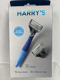 Harry's Ocean Men's Razor Includes 1 Razor Handle & 2 Cartridges COMBINESHIP