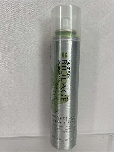 Matrix Biolage Waterless Clean & Full Dry Shampoo Hair Spray In 3.4oz