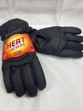 Heat Lockers Women's Waterproof Windproof Faux Fur Lined Gloves S/M Black 196440