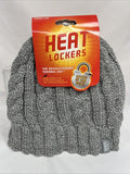 Heat Locker Thermal Hat Grey Unisex S/M Warm Winter Toboggan Beanie COMBINESHIP