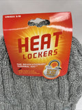 Heat Locker Thermal Hat Grey Unisex S/M Warm Winter Toboggan Beanie COMBINESHIP