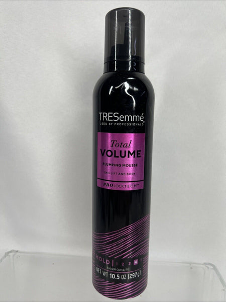 TRESemmé Plumping Mousse Total Volume for 24H Lift Body Hold #4 10.5oz