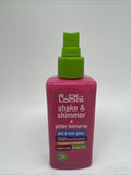 Rock The Locks Shake & Shimmer Glitter Hairspray Pink Silver Glitter COMBINESHIP