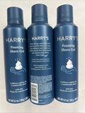 (3) Harry's Men'S Foaming Shave Gel with Aloe, 6.7 Oz