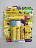 Carmex Limited Ed Merry Berry Sugar Cookie Candy Cane Sugar Plum Lip Balm