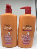 L'Oreal Elvive Dream Lengths Super Detangling Shampoo & Conditioner 28oz Pump