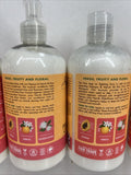 (2) Shea Moisture All Day Frizz Control Shampoo & Conditioner Soften Smooth 13oz
