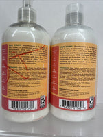 (2) Shea Moisture All Day Frizz Control Shampoo & Conditioner Soften Smooth 13oz