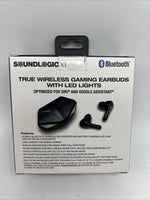 Soundlogic XT TWS Gaming Earbuds with LED Lights with Bluetooth 5.0