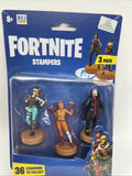 Fortnite Stampers Toy Figure Snorkel Ops, Ginger Gunner & Kitsune COMBINESHIP