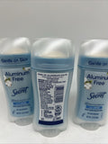 (3) Secret Cotton Aluminum-Free 48 Hour Odor Protection Deodorant 2.4oz