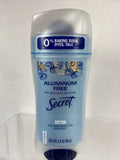 (3) Secret Cotton Aluminum-Free 48 Hour Odor Protection Deodorant 2.4oz