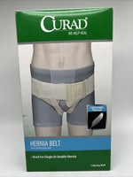 Curad Hernia Belt Compression Pads Medium Comfort Breathability Support