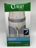 Curad Hernia Belt Compression Pads Medium Comfort Breathability Support